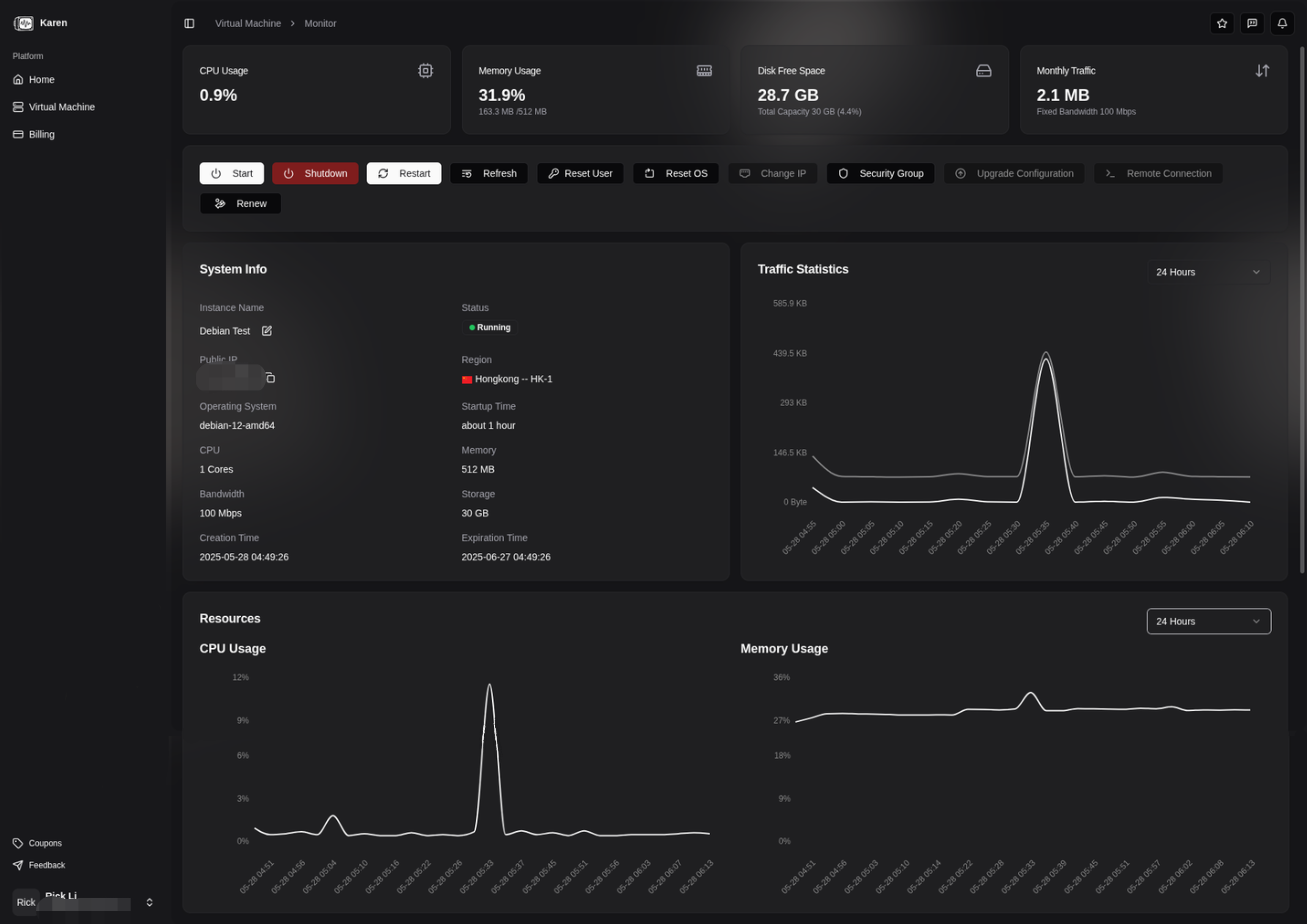Monitor Screenshot
